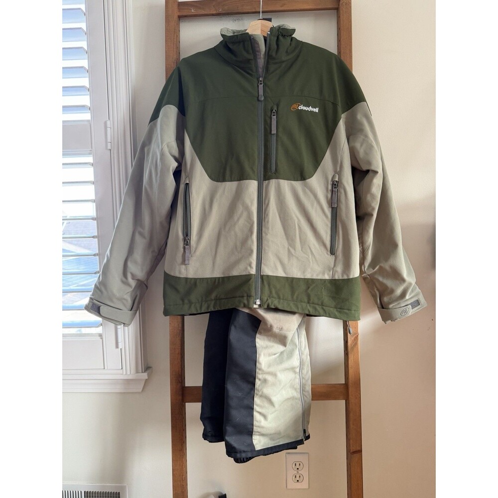 Cloudveil Technical Ski Snowboard Jacket Pants Set Mens M Y2K